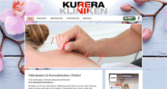 Desktop Screenshot of kurerakliniken.se